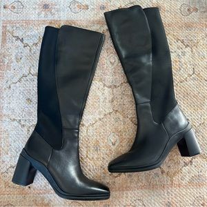Naturalizer Axel Weatherproof Leather Knee High Boots